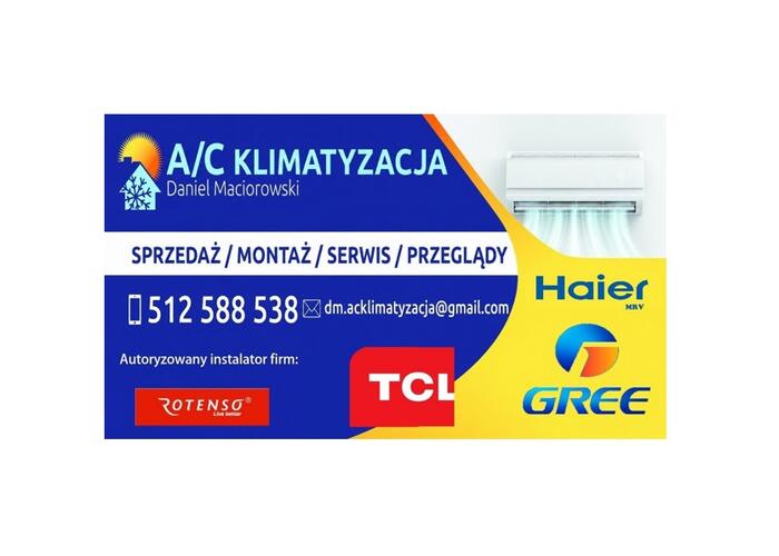 Grajewo ogłoszenia: A/C Klimatyzacja - Daniel Maciorowski
Profesjonalny montaż i...